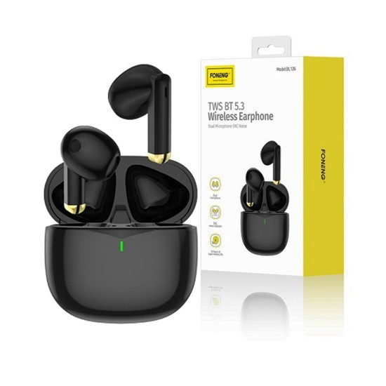 Foneng TWS Wireless Earphones BL126 BT 5.3V Black